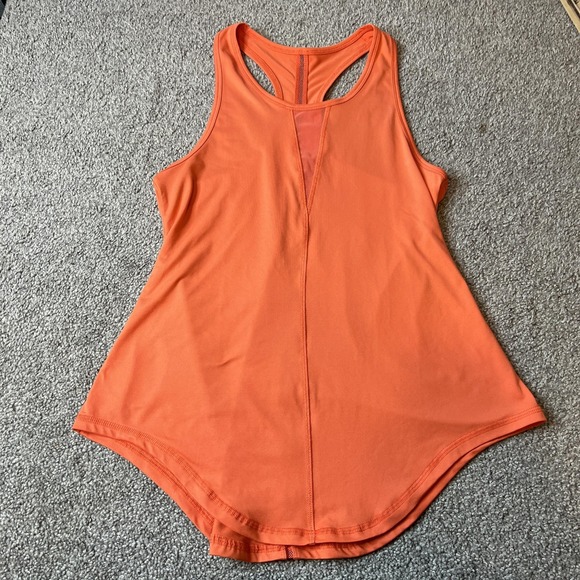 Zyia Active Tops - Zyia Active Tank Top Womens Large Orange Racerback Athletic Workout Shirt